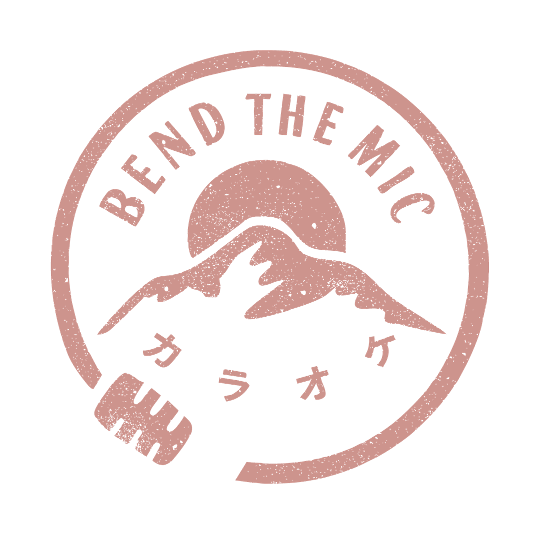 Bend The Mic mountain stamp